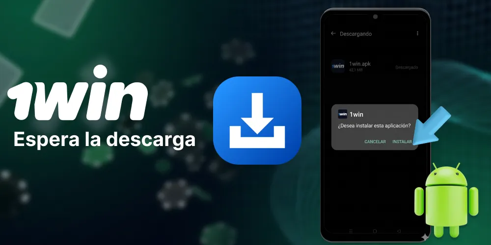 Descarga el archivo APK de 1Win Argentina en tu dispositivo Android