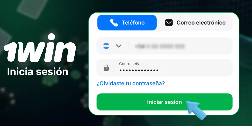 Confirma tu inicio de sesión en la plataforma de 1Win Argentina